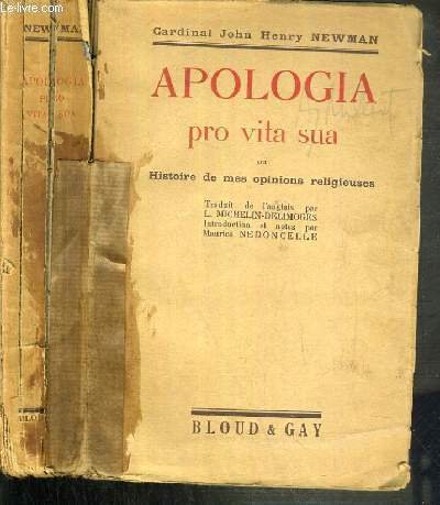 APOLOGIA PRO VITA SUA OU HISTOIRE DES MES OPINIONS RELIGIEUSES | Immagine principale