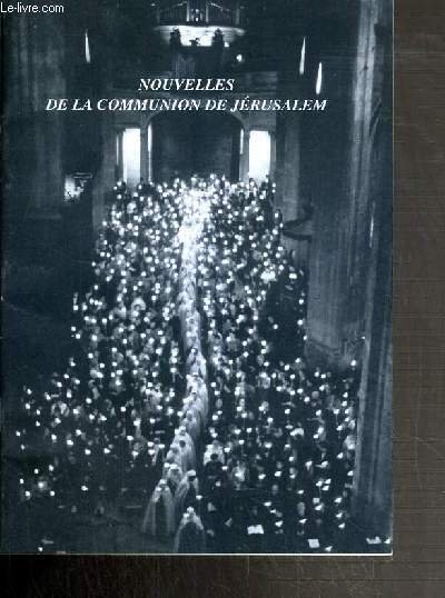 SOURCES VIVES - NOUVELLES DE LA COMMUNION DE JERUSALEM - … | Immagine principale