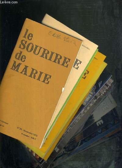 LE SOURIRE DE MARIE - 20 LIVRETS - DU N°34 …