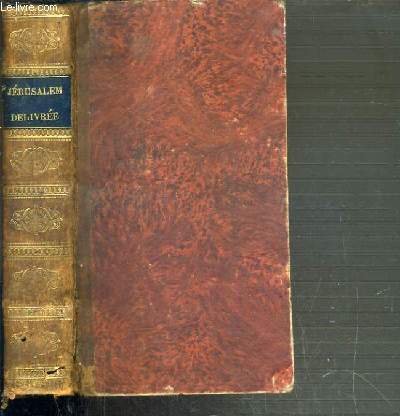 JERUSALEM DELIVREE POEME HEROIQUE DU TASSE - TOME PREMIER