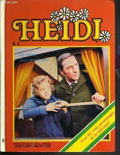 TELEGUIDE - HEIDI - N°5 - DE RETOUR CHEZ GRAND-MERE
