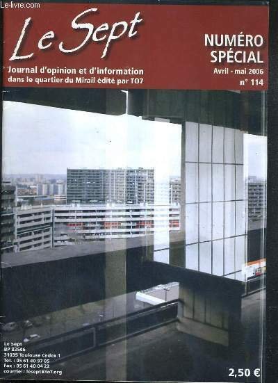 LE SEPT - JOURNAL D'OPINION ET D'INFORMATION DANS LE QUARTIER … | Immagine principale