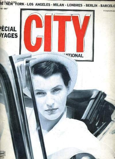 CITY MAGAZINE INTERNATIONAL - N°43 - JUIN 1988 - SPECIAL …