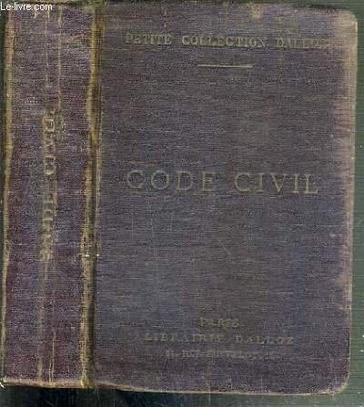 CODE CIVIL ANNOTE D'APRES LA DOCTRINE ET LA JURIPRUDENCE - …