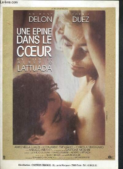 PLAQUETTE DE FILM - UNE EPINE DANS LE COEUR - …