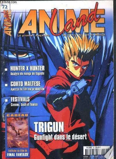 ANIME LAND - N° 72 - JUIN 2001 - HUNTER …