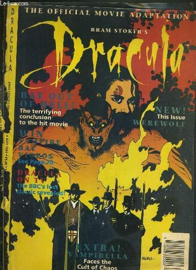 BRAM STOCKER'S DRACULA - VOL 1 - N°5 - MAY 1993 - BAT OUT OF HELL! - THIS ISSUE WEREWOLF - TEXTE EXCLUSIVEMENT EN ANGLAIS