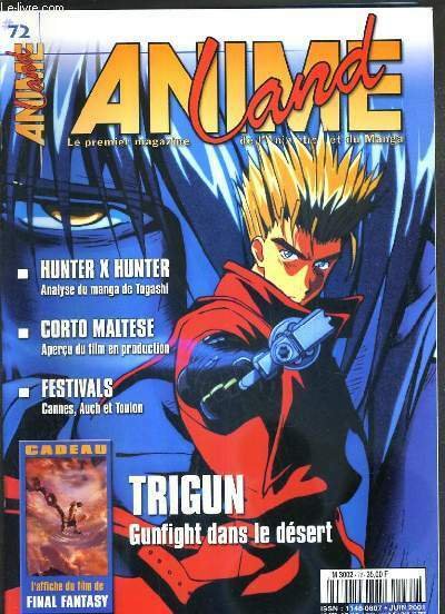 ANIME LAND - N° 72 - JUIN 2001 - HUNTER …