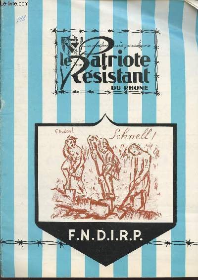 Le Patriote résistant du Rhône n°198 - Octobre 1973 Périodique … | Immagine principale