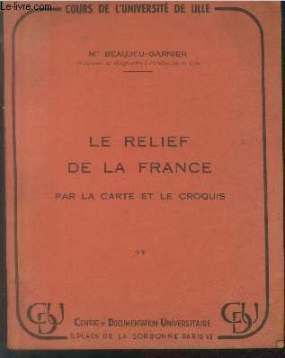 Le relief de la France par la carte et le …