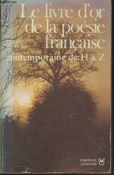 Le livre d'or de la poésie française contemporaine de H … | Immagine principale