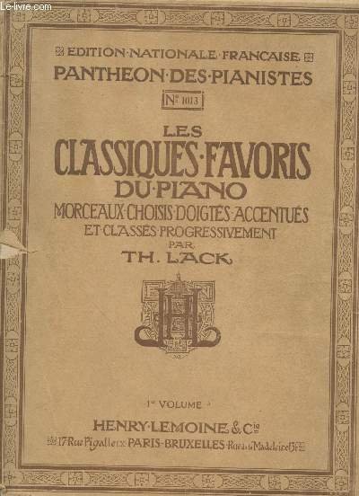 Les classiques favoris du piano Premier Volume A - Morceaux …