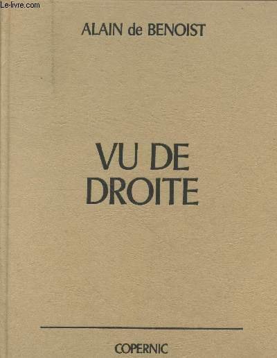 Vue de droite : Anthologie critique des idées contemporaines