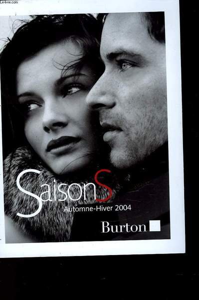 SAISONS AUTOMNE-HIVER 2004 BURTON