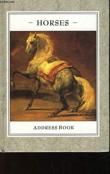 HORSES - ADRESS BOOK