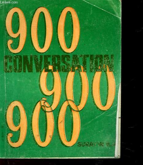 CONVERSATION 900 - 4°LIVRE