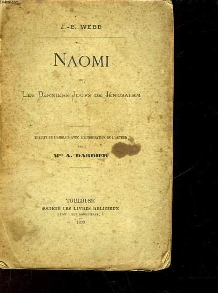 NAOMI OU LES DERNIERS JOURS DE JERUSALEM