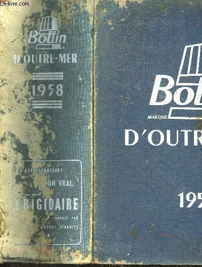 BOTTIN D'OUTRE-MER - 161° ANNEE