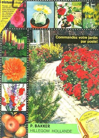 P. BAKKER - HILLEGOM HOLLANDE - PRINTEMPS 1968