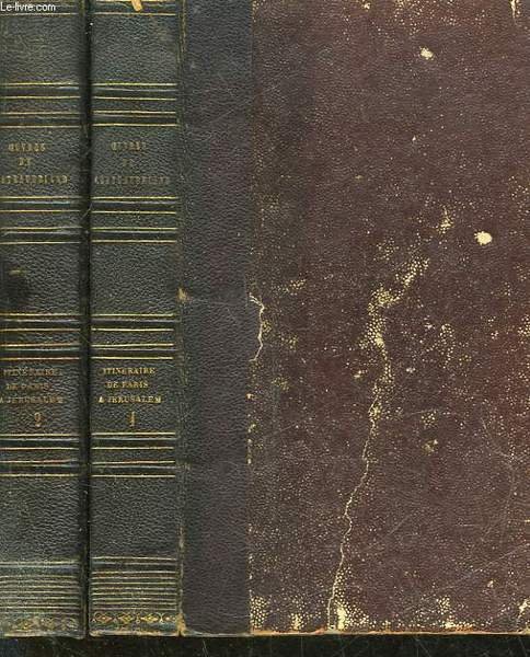 ITINERAIRE DE PARIS A JERUSALEM - 2 TOMES | Immagine principale