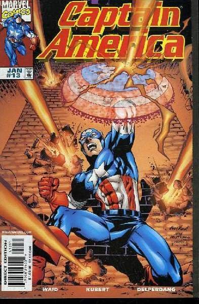 CAPITAIN AMERICA - VOL 1 - N°13 - CAP ENDORSES …