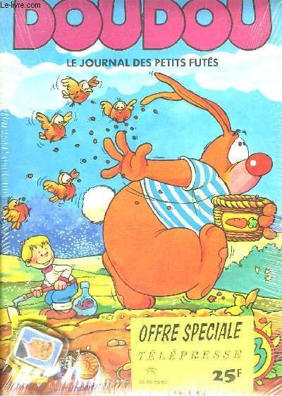 DOUDOU - LE JOURNAL DES PETITS FUTES - POSTER CHALTAL …