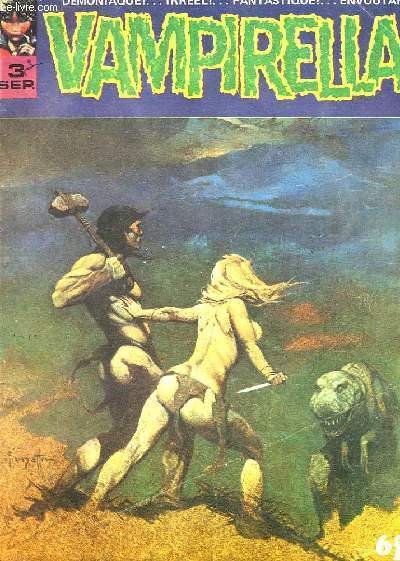 VAMPIRELLA N°3 - L'EPREUVE, LA GORGE DE LA MORT !, QUEEN OF OUTER SPACE, LE TENDRE BAISER DE L'ENFER!, JESUS FRANCO, EST-CE QUE JE NE VOUS AI PAS DEJA VUE A LA TELEVISION? , LES NUITS DE DRACULA, LA GUERRE DES MAGICIENS!