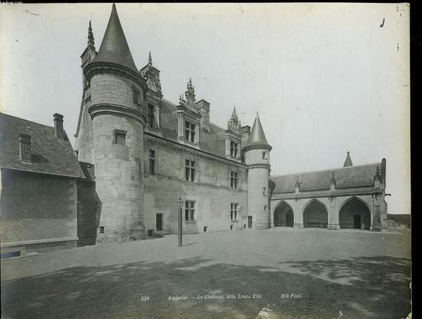 1 PHOTO ANCIENNE EN NOIR ET BLANC - AMBOISE, LE …
