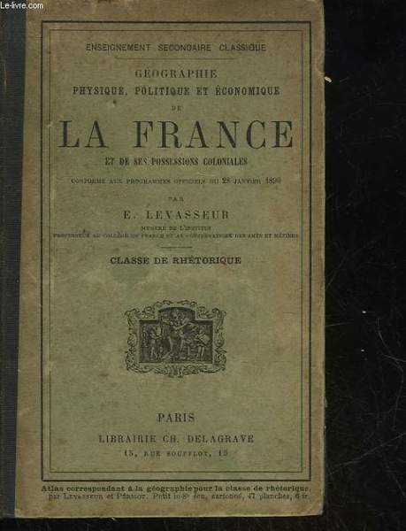 GEOGRAPHIE PHYSIQUE, POLITIQUE ET ECONOMIQUE DE LA FRANCE AVEC L'ALGERIE, …