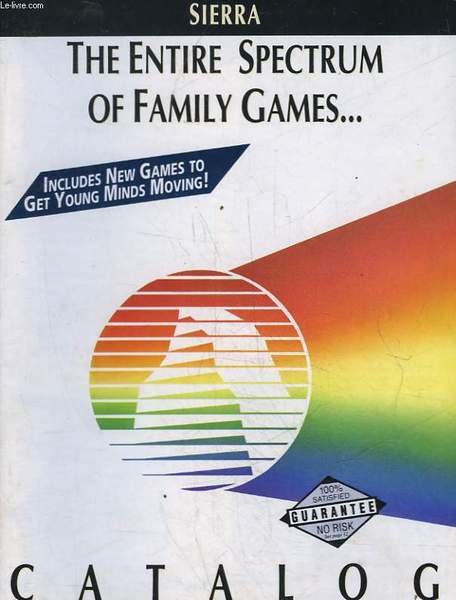 SIERRA - THE ENTIRE SPECTRUM OF FAMILY GAME. | Immagine principale