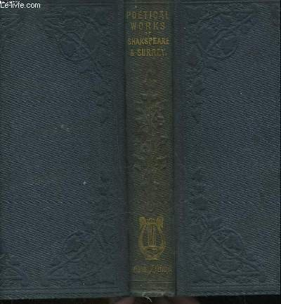 THE POETICAL WOKS OF WILLIAM SHAKSPEARE AND THE EARL OF …