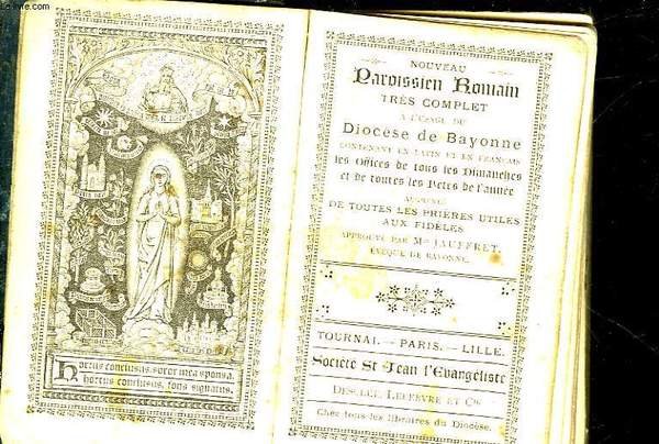 NOUVEAU PAROISSIEN ROMAIN TRES COMPLET A L'USAGE DU DIOCESE DE …