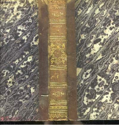 SIECLE DE LOUIS 14 - TOME 1
