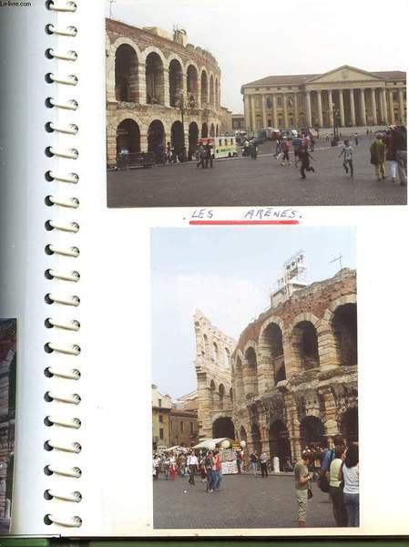 1 ALBUM PHOTOS : VERONE, LE MICHELANGELO, MANTOUE, LE PALAIS TE, MANTOUE
