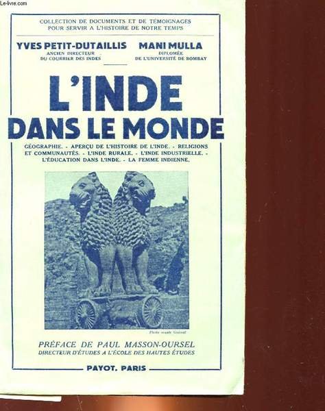 L'INDE DANS LE MONDE : GEOGRAPHIE, APERCU DE L'HISTOIRE DE … | Immagine principale