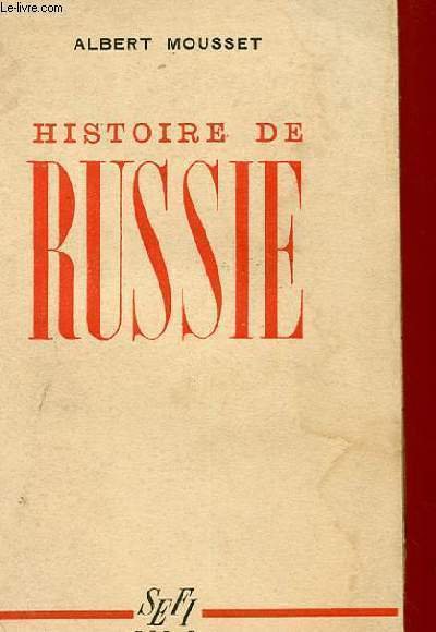 HISTOIRE DE RUSSIE