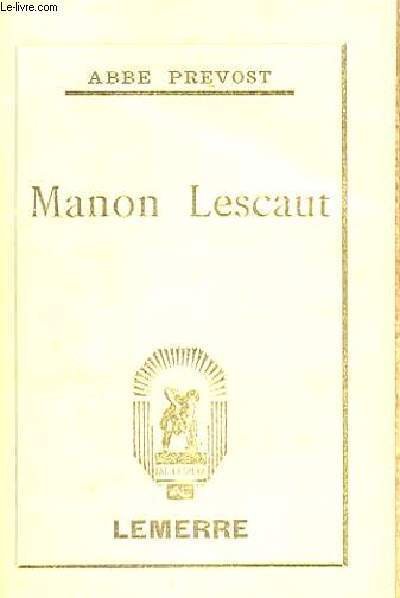 MANON LESCAUT