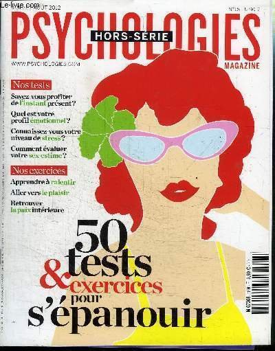 PSYCHOLOGIES MAGAZINE HORS SERIE N°18 - 50 tests 1 exercices …