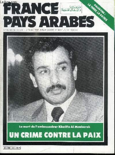 FRANCE - PAYS ARABES N°117 - La mort de l'ambassadeur … | Immagine principale