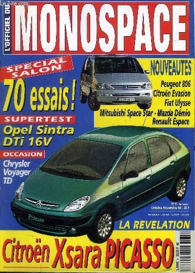 L'OFFICIEL DU MONOSPACE N°9 - Spécial salon : 70 essais, …