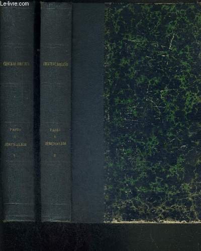 ITINERAIRE DE PARIS A JERUSALEM - EN 2 VOLUMES - … | Immagine principale