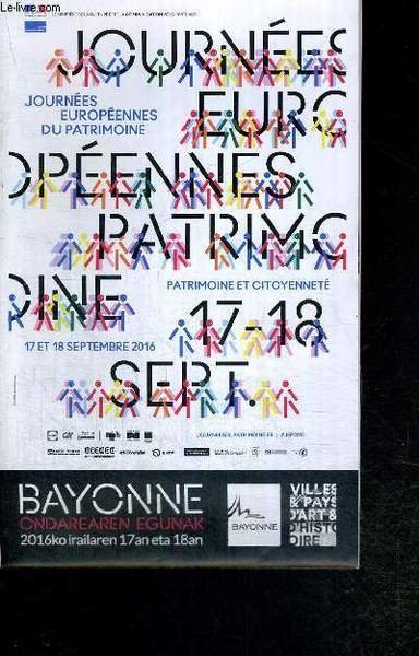 1 PROGRAMME DEPLIANT : JOURNEES EUROPENNES DU PATRIMOINE - 17 …