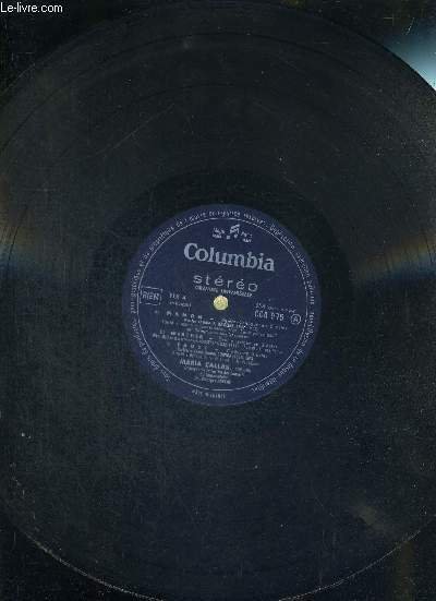 1 DISQUE AUDIO 33 TOURS - MANON, opéra comique en actes - WERTHER, drame lyrique en actes / FAUST, opéra en actes - IPHIGENIE EN TAURIDE, drame lyrique en actes / LA DAMNATION DE FAUST, légende dramatique - LES PECHEURS DE PERLES, opéra en actes