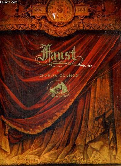 1 COFFRET DE 4 DISQUES AUDIO 33 TOURS - N°2XLA154 (en 8 faces) + 1 FASCICULE + 1 ouvrage in 12 - FAUST - Opéra en 5 actes de Jules Barbier et Michel Carré, d'après Goethe - Charles Gounod - avec N. Gedda, J. Borthayre, R. Jeantet