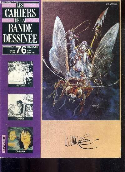 LES CAHIERS DE LA BANDE DESSINEE - N°76 - juil/aout … | Immagine principale