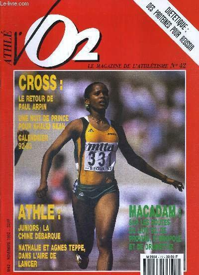 VO2 MAGAZINE - MARATHON ATHLETISME CROSS - N°42 - novembre …