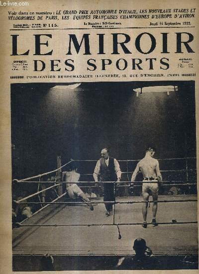 LE MIROIR DES SPORTS - N° 115 - 14 septembre …