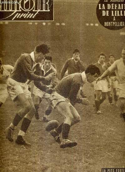 MIROIR SPRINT - N° 188 - 16 janvier 1950 / le XV de France a mal commencé sa saison internationale / la défaite de Lille à Montpellier / miroir-sprint rend visite aux champions cyclistes / au royaume des pongistes. Bergman et Leach .
