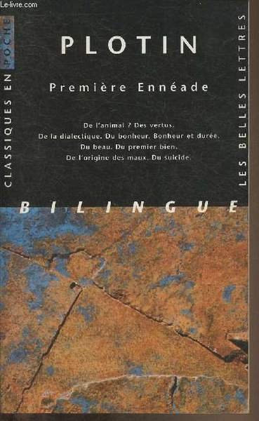 Première ennéade- De l'animal? des vertus, des la dialectique, du … | Immagine principale