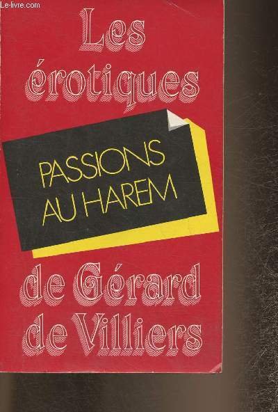 Passions au Harem- Erotisme (Collection Les érotique de Gérard de … | Immagine principale